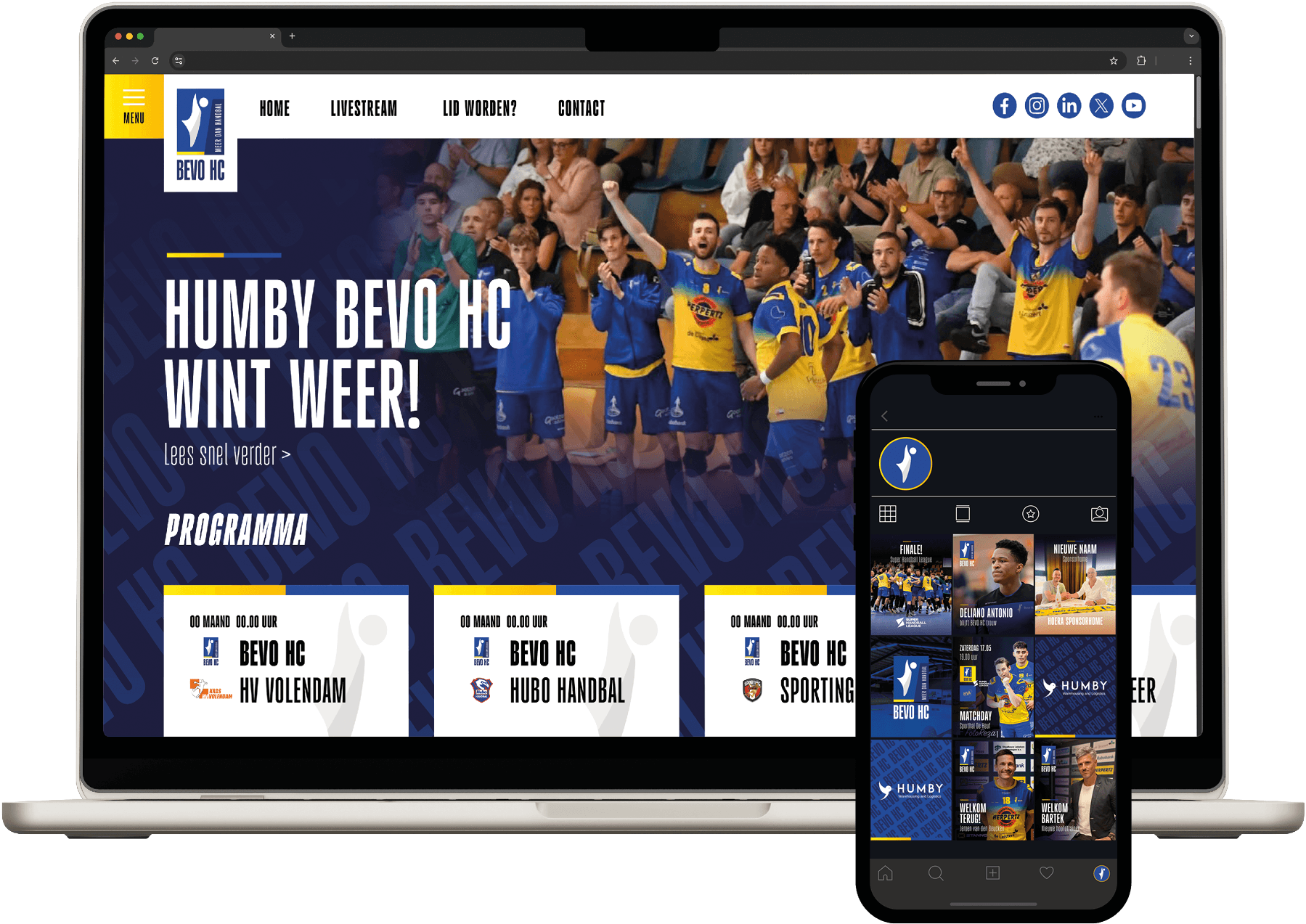 Website Humby BEVO HC